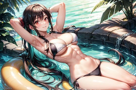 巨乳化したティファ 【d_592763】