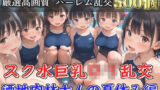【新作価格】【豪華特典あり】スク水巨乳ロリ乱交 酒地肉林大人の夏休み編【500個】 【d_594906】