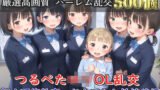 【新作価格】【豪華特典あり】つるぺたOLロリハーレム乱交 新人研修教育  おもてなし性接待編【500個】 【d_608116】