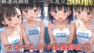 【新作価格】【豪華特典あり】つるぺた体操部ロリハーレム乱交 放課後のムレムレ特別レッスン編【500個】 【d_608119】