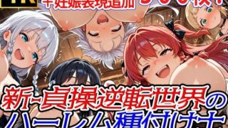 新・貞操逆転世界のハーレム種付け士〜冒険者ギルドの爆乳職員編〜（妊娠要素あり） 【d_610319】
