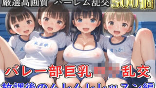 【新作価格】【豪華特典あり】バレー部巨乳ロリ乱交  放課後のムレムレレッスン編【500個】 【d_652702】