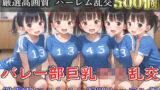 【新作価格】【豪華特典あり】バレー部巨乳ロリハーレム乱交 放課後のムレムレ特別レッスン編【500個】 【d_608108】
